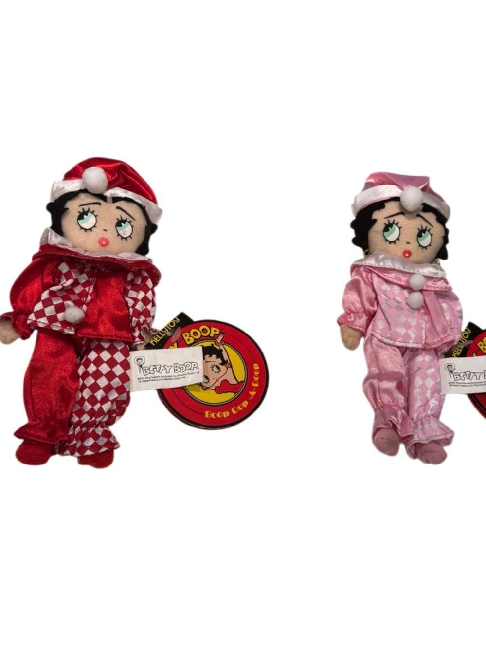 Betty Boop  2004 Jester Clown Rag Doll